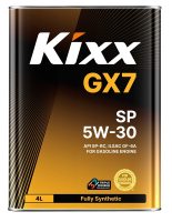 Масло моторное синтетическое "GX7 5W-30", 4л KIXX