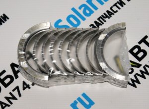 Вкладыши коренные Акцент, Гетц, Рио 2, Серато, Елантра ADDAX-Q Вкладыши коренные, комплект, стандартные Accent, Getz, Rio2, Cerato (2004-2006), Elantra (ТагАЗ)