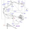 Уплотнительное кольцо трубки кондиционера Solaris/Rio - Уплотнительное кольцо трубки кондиционера Solaris/Rio