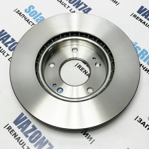 Диск тормозной передний 280 мм Крета TRW Диски тормозные передние I30 2 (2012-2017), Ceed 2 (2012-2018), Creta 2WD, Cerato 3, 4 (2013-2025), Elantra 5, 6 с 15 дюймовой тормозной системой