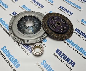 Сцепление, комплект Нексия 1.6, Авео 1.4 94 л.с. и 101 л.с. KORMAX Комплект сцепления (диск, корзина, выжимное) Daewoo Nexia 1.6 DOHC, Chevrolet Aveo 1.4 94 л.с. и 101 л.с.